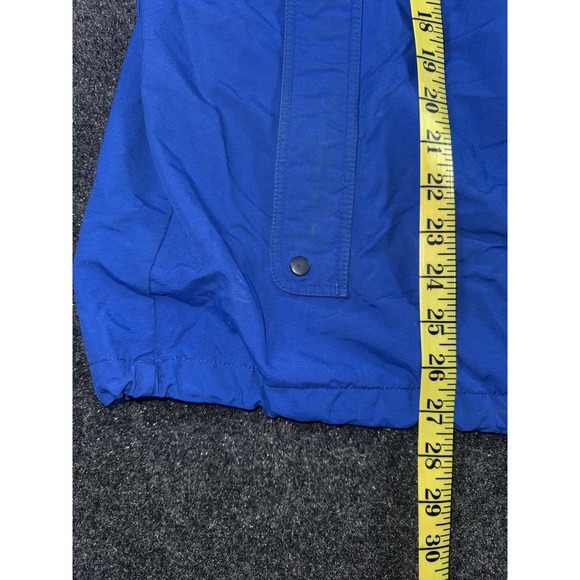 Patagonia Vintage Anorak Pullover Jacket Blue Half Zip Nylon Windbreaker Men's L - Picture 8 of 8
